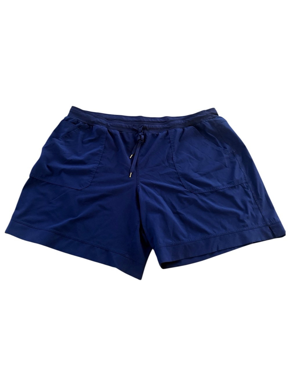 St. John’s Bay 3X Navy Blue Stretch Bermuda Shorts